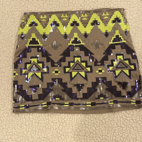 Express Dresses & Skirts - Mini skirt/ sequins